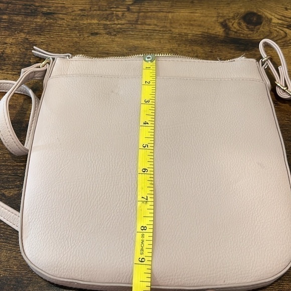 A New Day Blush Pink Leather Like Crossbody Bag women - Picture 9 of 9